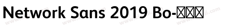 Network Sans 2019 Bo字体转换 Network Sans 2019 Bo字体转换